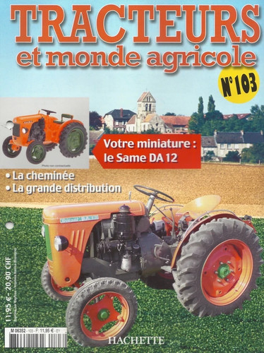 Fascicule tracteurs monde - tracteurs, et