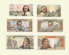 Set 3 Pieces 10 sur 1000+50