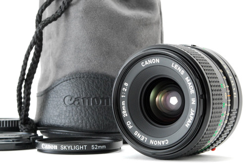 Mint canon new 28mm - new, f/2.8