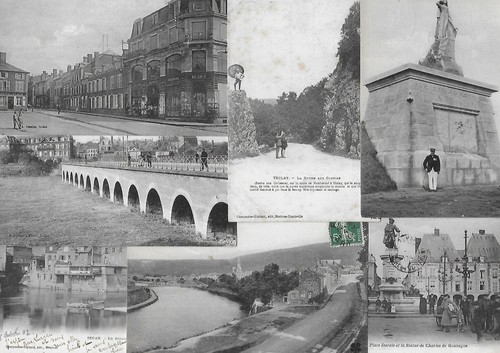 Lot cartes postales - de,