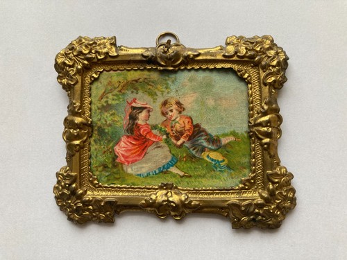 Jouet ancien petit tableau - petit,