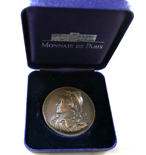 Medaille bronze signee - bronze,