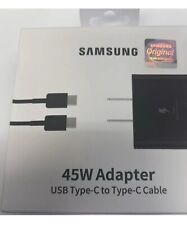 Samsung 45W Super Fast Charger S21,S22,S23,S24,S25 W/Type-C  ? New