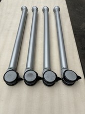 4 IKEA GALANT A LEGS WITH CASTERS (FREE SHIPPING)