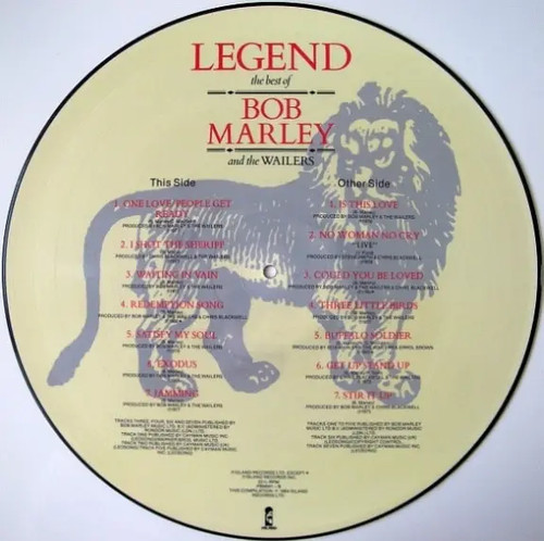 Picture disc legend the - -, best