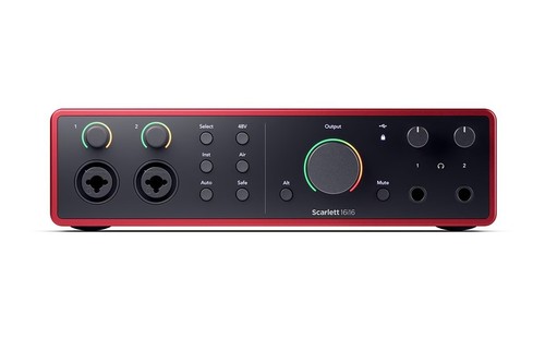 Focusrite scarlett 16i16 - scarlett, 4