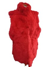 NEW ORANGE RABBIT GILET size XL