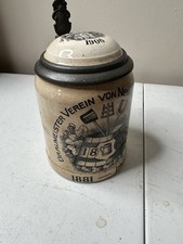 Villeroy & Boch Braumeister Verein Von New York 1/2 L Stein 1881-1906 25th Anniv