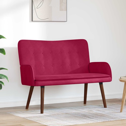 Sofa places velours canapé - 2,