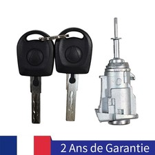 Barillet serrure porte avant gauche pour VW Golf 4 Bora 1997-2003 6Q4837168E