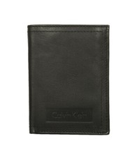 Portefeuille homme en cuir 12CC + pièce CK CALVIN KLEIN JEANS article K50K501587
