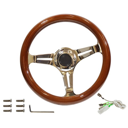 Voiture ancienne volant - ancienne, en