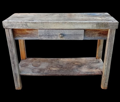 Ancien petit établi atelier - ancien, d