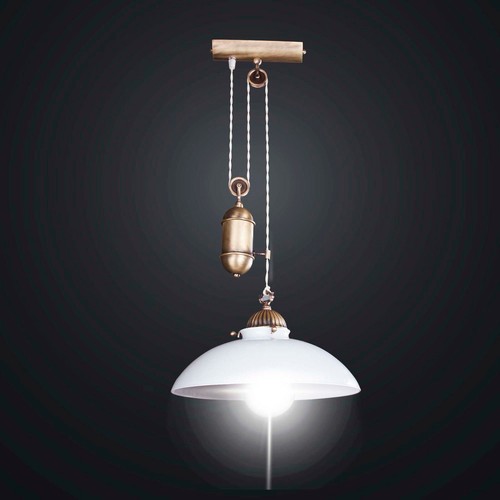 Lustre rustique classique - lustre,