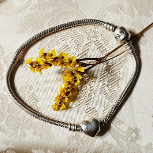 Bracelet pandora cœur argent - bracelet,
