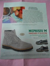Advertising 2018 Shoes MEPHISTO Soft Air Technology