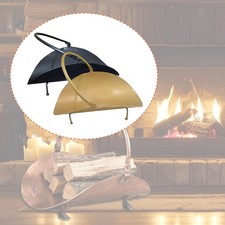 Porte-bûches de cheminée