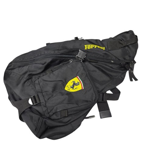 Sac bandoulière ferrari noir - bandoulière,