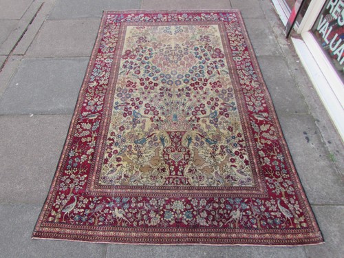 Tapis oriental traditionnel - tapis,
