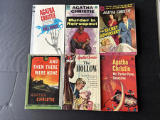 early AGATHA CHRISTIE paperbacks, 1940's-1960's several first paperback printing