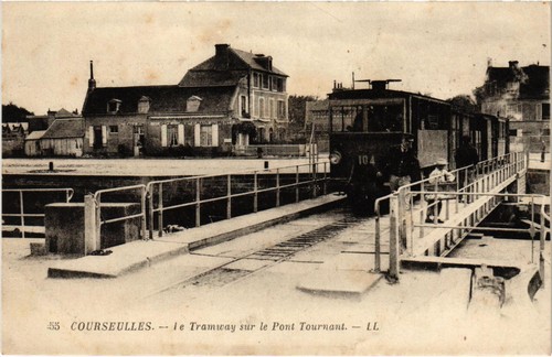 Old postcard courseulles le - old, ak