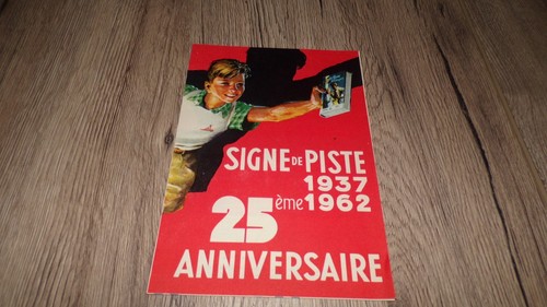Dépliant signe piste - signe, de