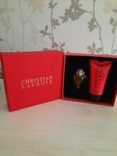 CHRISTIAN LACROIX - MINIATURE PERFUME BOX + MILK PERFUME