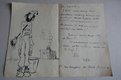 Luc lafnet lettre - luc, avec