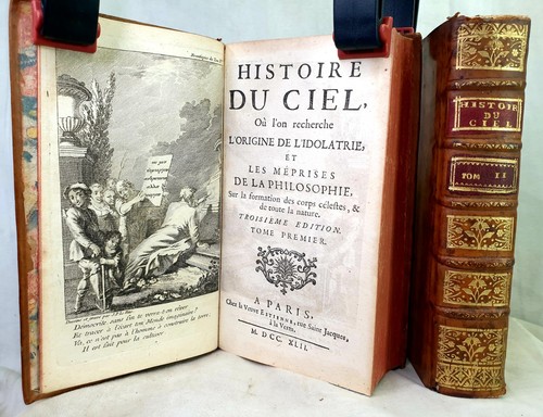 Livre ancien 1742 pluche - 1742,