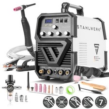 Poste à souder STAHLWERK AC/DC TIG 200 ST IGBT inverter à MMA & Plasma Decoupeur