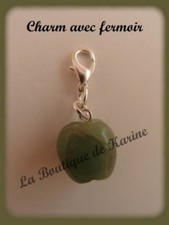 CHARM BRELOQUE POMME VERTE A