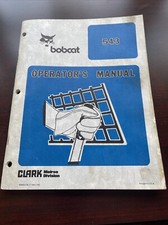 Genuine Melroe Bobcat 543 Skid Loader Operator’s Manual