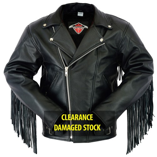 Veste moto cuir - veste,