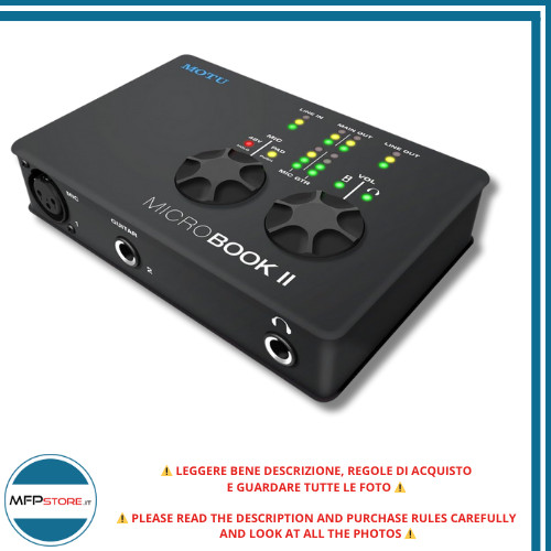 Interface audio usb - usb, motu