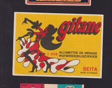 Antique Tag Matches France BN149595 Gypsy Women's