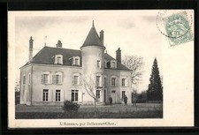 Old postcard Selles-sur-Cher, L ́Aubray 