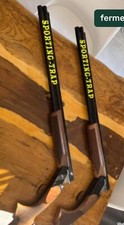 2 Stickers autocollant SPORTING-TRAP canon fusil, Expédition sous 24H GARANTIE.