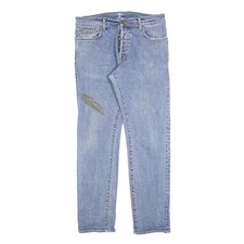 Jeans En Denim Bleu Slim Pour