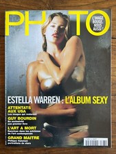 PHOTO n° 383 Oct 2001 - Estella WARREN - Guy BOURDIN Philippe HALSMAN ATTENTATS