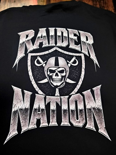 Raider nation skull - raider,