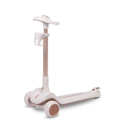 Trottinette roues blanc - À, 3