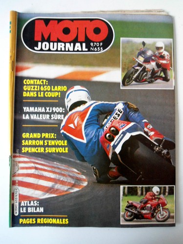 655 moto journal guzzi 650 - n°655,