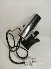 Vintage Lamp Clamp Design TARGETTI Chrome Tube Spot