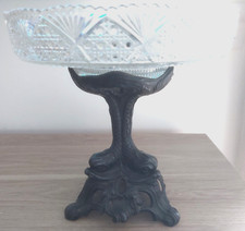 Coupe à fruits en verre ou