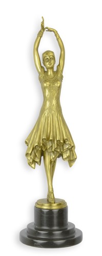 Sculpture bronze miss - sculpture, "miss