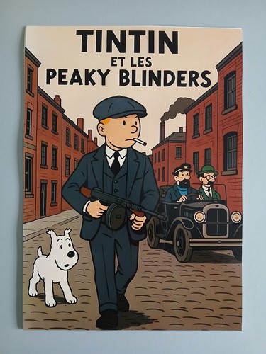 Tintin peaky blinder - tintin,