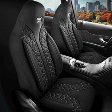 Housse De Siège Compatible Avec Rapido Camping-Car Caravane En Noir 1099P001