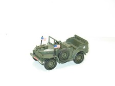 SOLIDO, dodge command car WC 56 militaire avec drapeaux américains