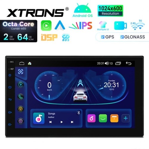 Inch car stereo double - inch,
