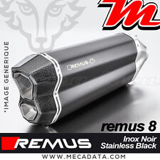 2015 BMW R 1200 GS Adventure Remus 8 Stainless Black Exhaust Pot Silencer